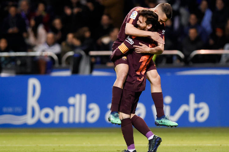Com os três tentos marcados diante do La Coruña, argentino chegou à marca de 32 gols
