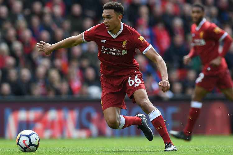 Alexander-Arnold fez a sua estreia entre os profissionais do Liverpool há apenas 17 meses