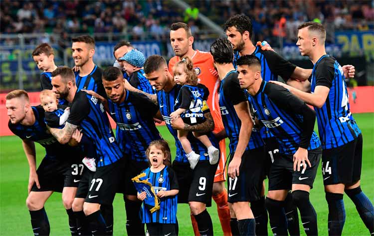 Internazionale não disputou competições internacionais em 2017/18