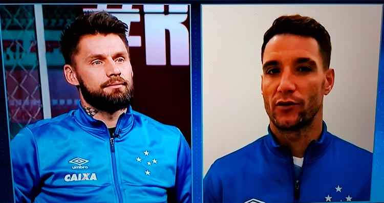 Rafael Sobis e Thiago Neves jogaram juntos no Fluminense e mantêm amizade no Cruzeiro
