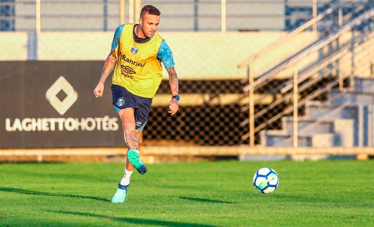 Destaque do Gremio, Luan ainda não balançou as redes nesta edição do Campeonato Brasileiro