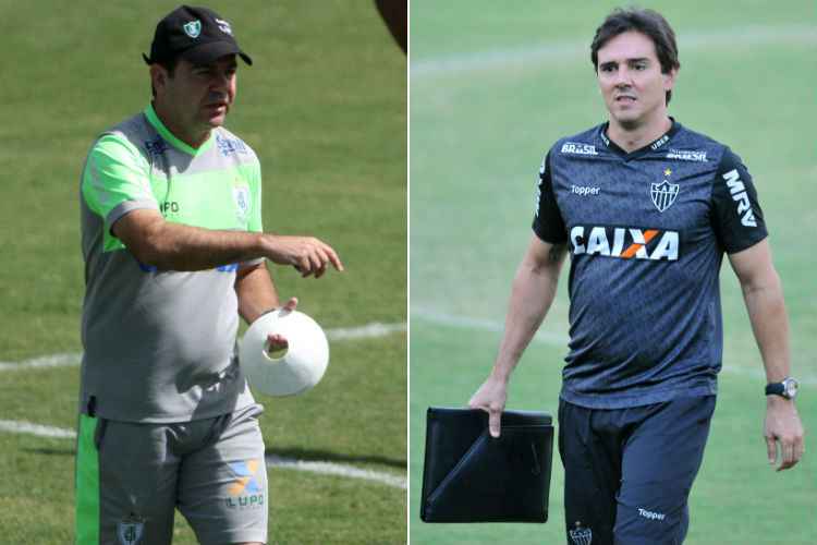 Enderson Moreira e Thiago Larghi tentam levar América e Atlético de volta às primeiras colocações