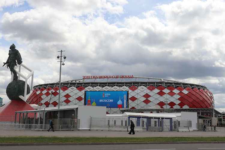 Fundado no ano da instauração da União Soviética, Spartak ganhou estádio para 44 mil espectadores