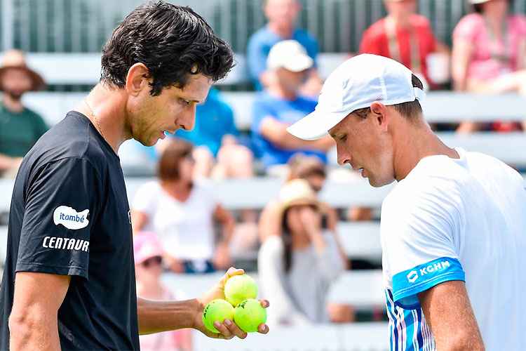 Marcelo Melo e Lukasz Kubot se preparam visando ao título inédito na grama em Wimbledon