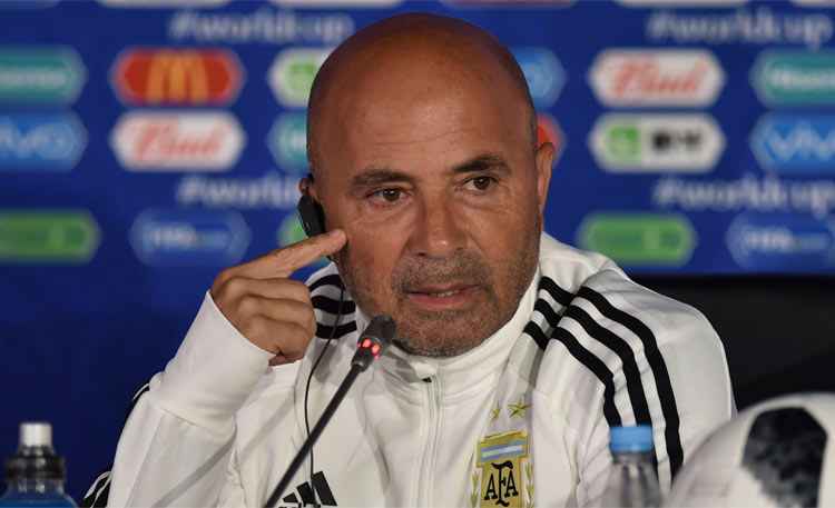 Confiança de Sampaoli se baseia no período de treinamento que ele conseguiu antes do Mundial