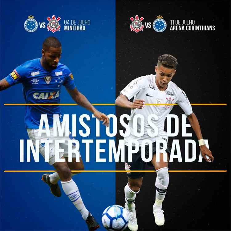 Zagueiro Dedé, do Cruzeiro, e meia-atacante Pedrinho, do Corinthians, são os