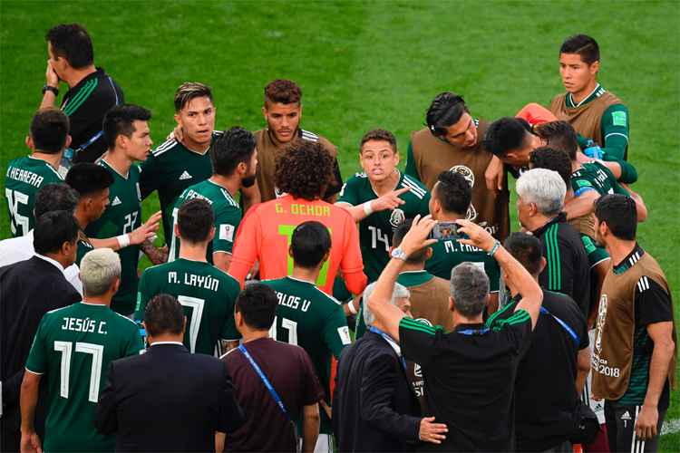 Em 2018, o México começou bem, mas terá o embalado Brasil pela frente, segunda, às 11h, em Samara