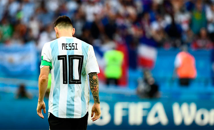 Eliminação neste sábado pode significar a despedida de uma geração, capitaneada por Messi