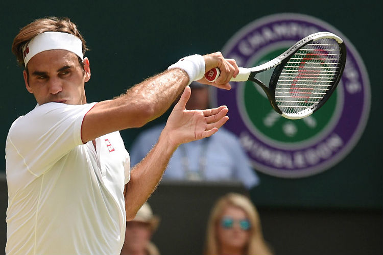 Roger Federer confirma favoritismo e avança às quartas de final em Wimbledon