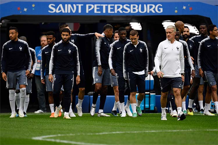 Mbappé não treinou, mas Deschamps garantiu que terá os 23 jogadores à disposição para o confronto