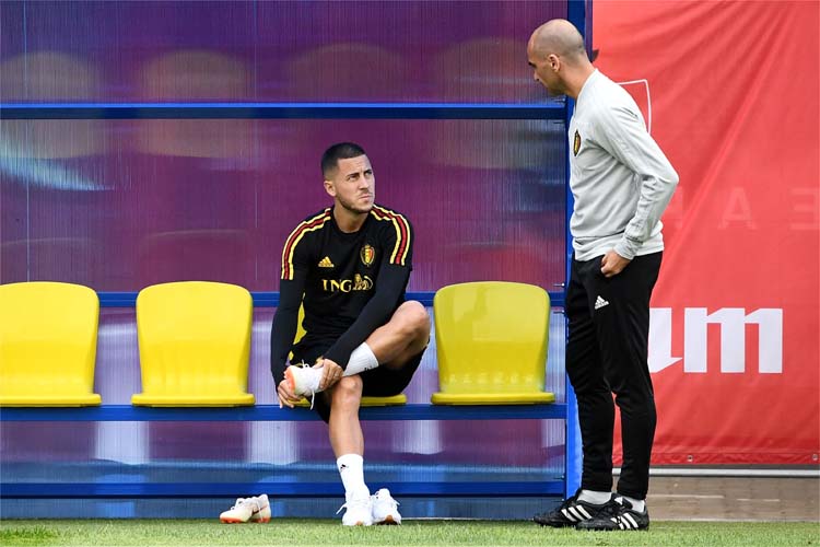 Craque Hazard é uma das apostas da Bélgica de Roberto Martínez para vencer duelo com a França