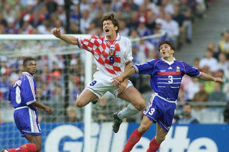 Seleções se enfrentam pela semifinal da Copa do Mundo, em 98, quando a França se deu bem e avançou à decisão