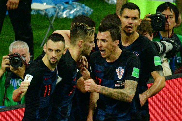 Mario Mandzukic, no segundo tempo da prorrogação, fez o gol da vitória da Croácia nesta quarta