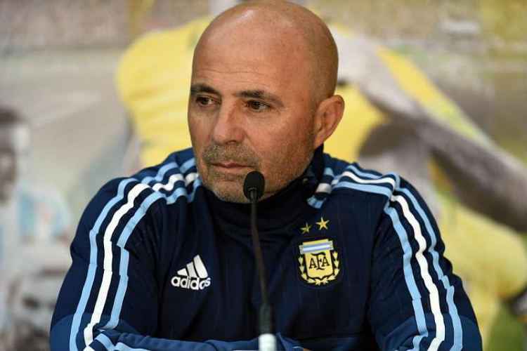 Sampaoli assumiu a Argentina em julho do ano passado, mas não foi bem no Mundial da Rússia