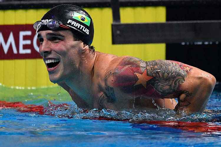 Bruno Fratus conquistou o nos 50m livre no Circuito Mare Nostrum, em Mônaco, em junho deste ano