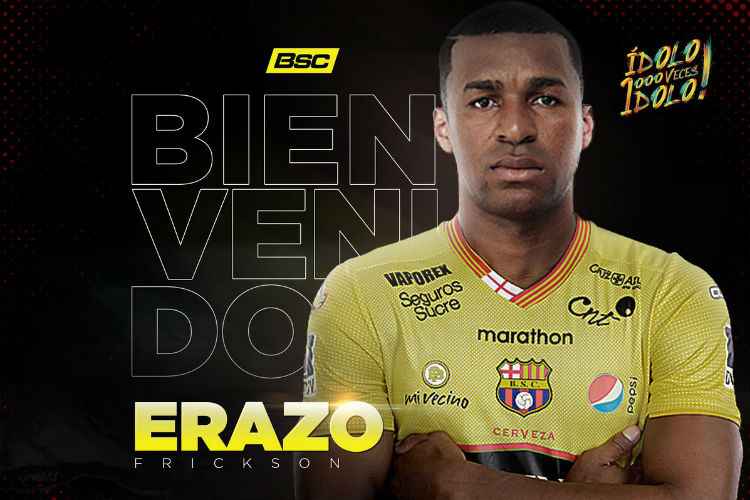 No Atlético, Frickson Erazo fez 48 jogos, sendo 25 vitórias, 13 empates e dez derrotas, em 2016 e 2017