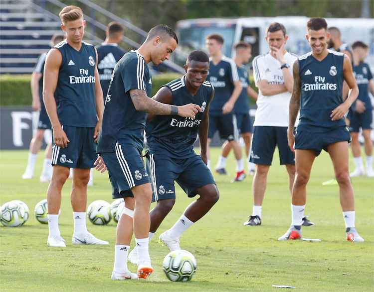 Vinícius Júnior vem se destacando na pré-temporada do Real Madrid