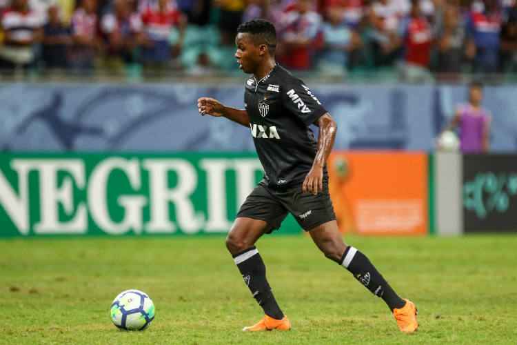 Cazares voltou a atuar pelo Atlético no jogo contra o Bahia, pelo Campeonato Brasileiro