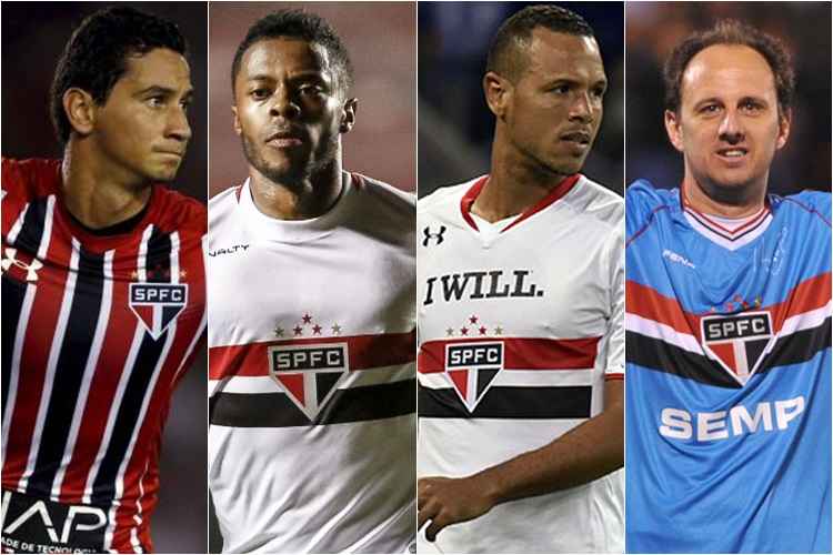 Ganso, Michel Bastos, Luís Fabiano e Rogério Ceni estavam no elenco de 2015