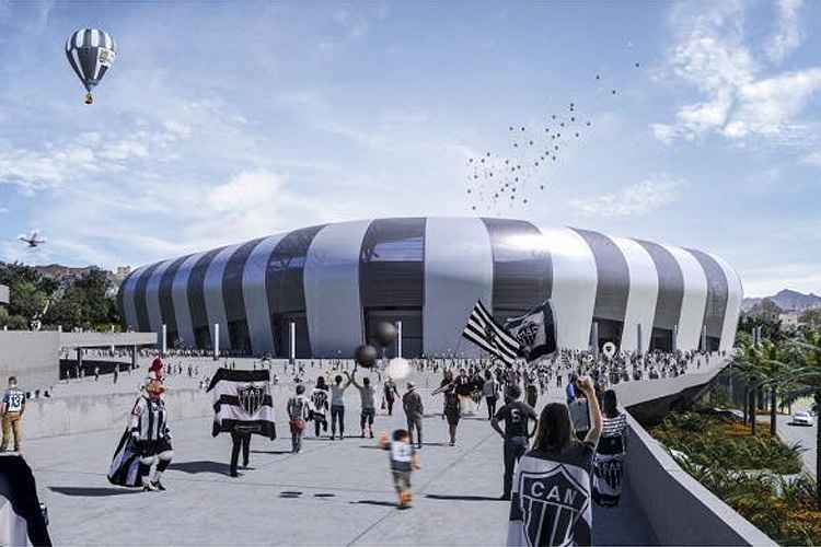 Apesar de impasse, dirigentes do Atlético demonstram otimismo na construção da Arena MRV