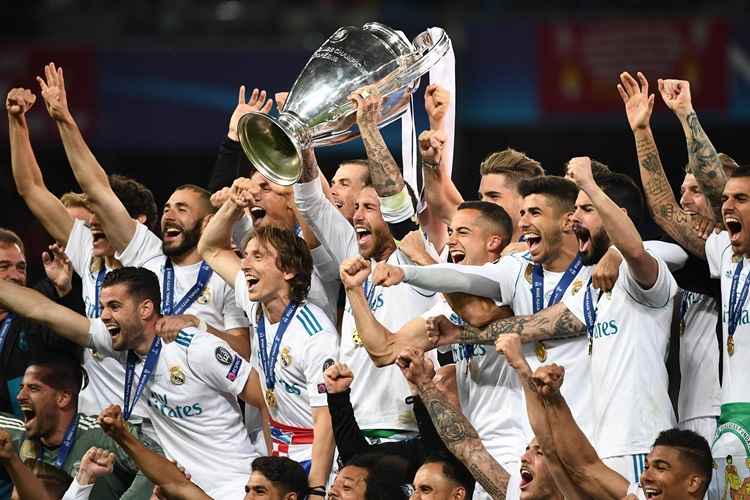 Real Madrid venceu as últimas três temporadas do torneio continental