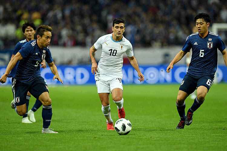 Arrascaeta iniciou a partida entre os titulares e foi substituído no intervalo
