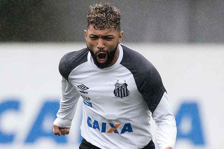 Atual artilheiro do Brasileiro com 14 gols, Gabigol foi um dos goleadores da Copa do Brasil, marcando quatro vezes
