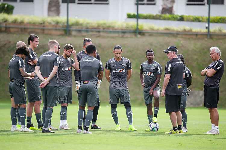 De volta ao Atlético, Levir Culpi comandou apenas dois treinos antes da partida contra o Fluminense