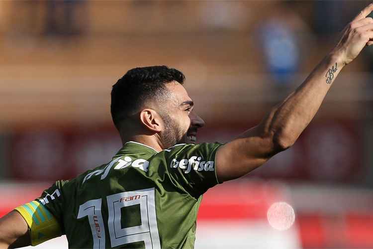 Bruno Henrique marcou duas vezes contra o Ceará e chegou a 12 gols pelo Palmeiras nesta temporada