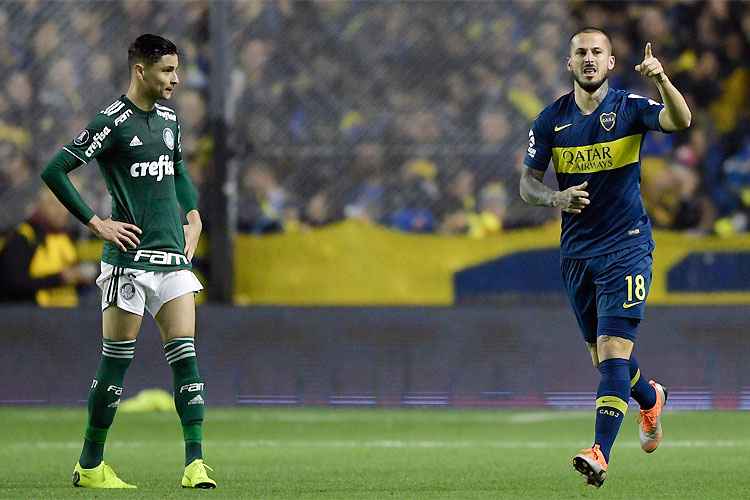 Benedetto saiu do banco de reservas e foi decisivo para importante vitória do Boca sobre o Palmeiras