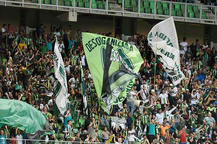 América começará a vender ingressos para jogo contra o Cruzeiro nesta quarta-feira, às 10 horas