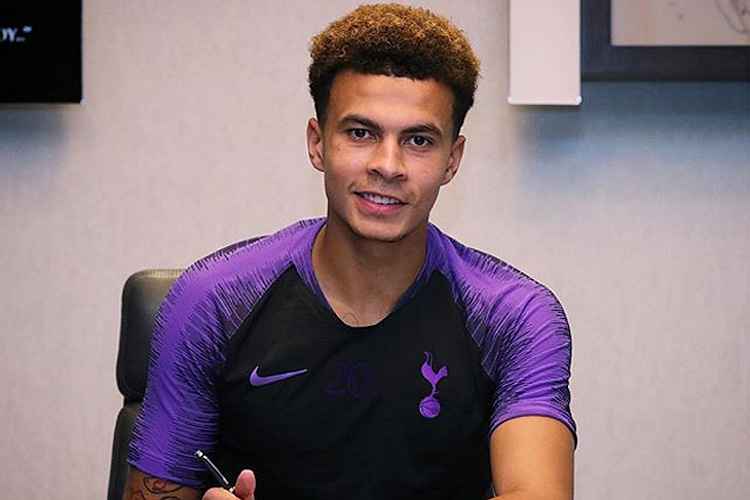 Dele Alli é mais um jogador a acertar a renovação de contrato por longo prazo com o Tottenham