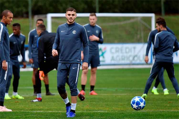 Mauro Icardi é esperança da Inter de Milão para bater o Barcelona e avançar para as oitavas de final