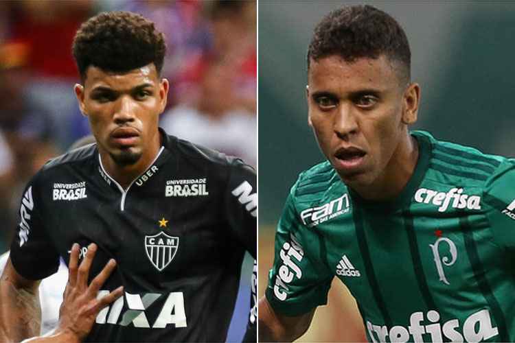 Juninho e Marcos Rocha defendem, respectivamente, Atlético e Palmeiras por empréstimo
