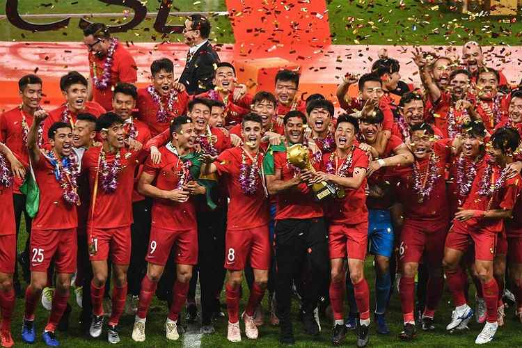 Shanghai SIPG comemora título do Campeonato Chinês com uma rodada de antecedência