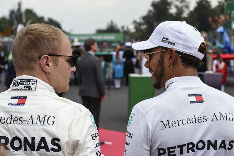 Inglês também reconheceu as boas performances de Bottas em sua segunda temporada pela Mercedes