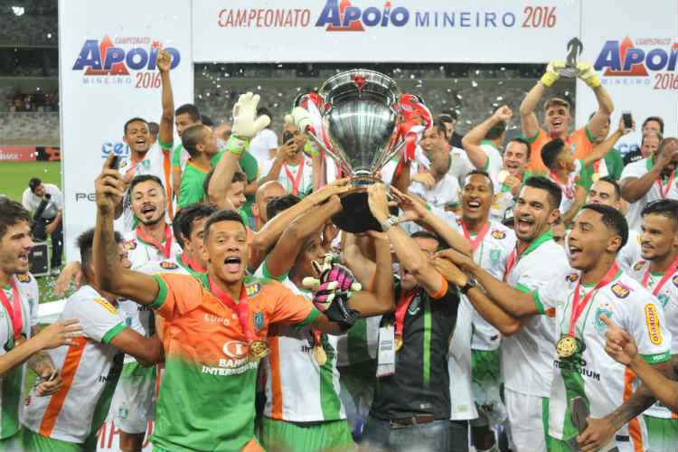 Em 2016, o América se sagrou campeão mineiro pela 16ª vez ao bater o Atlético na final
