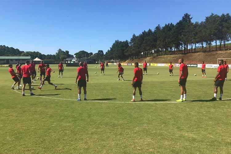 Trabalho desta quarta-feira foi a única movimentação com bola para a partida decisiva