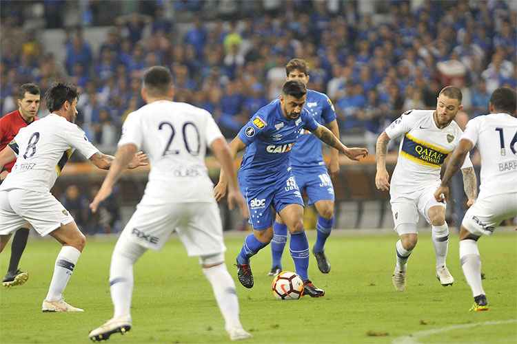 Cruzeiro alcançou quartas de final da Copa Libertadores de 2018 e foi eliminado pelo Boca Juniors-ARG