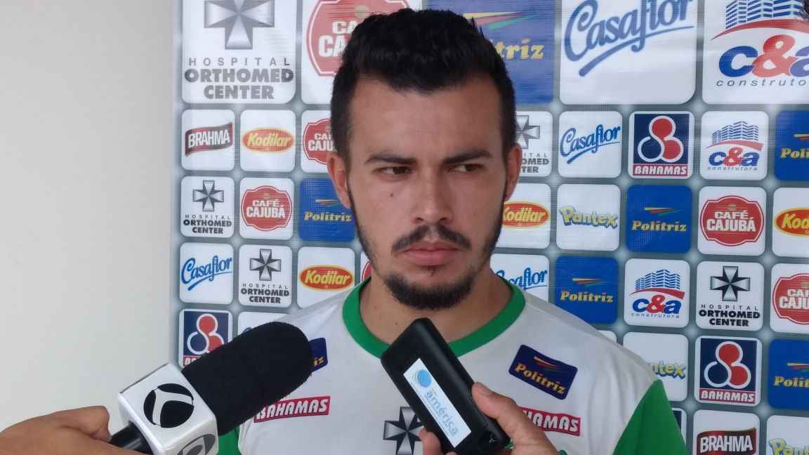 O atleta de 24 anos que disputou a última temporada pela equipe do Uberlândia