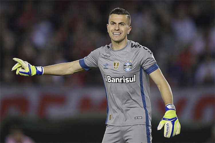 Revelado na base do Grêmio, Marcelo Grohe ultrapassou em setembro a marca de 400 jogos pelo clube