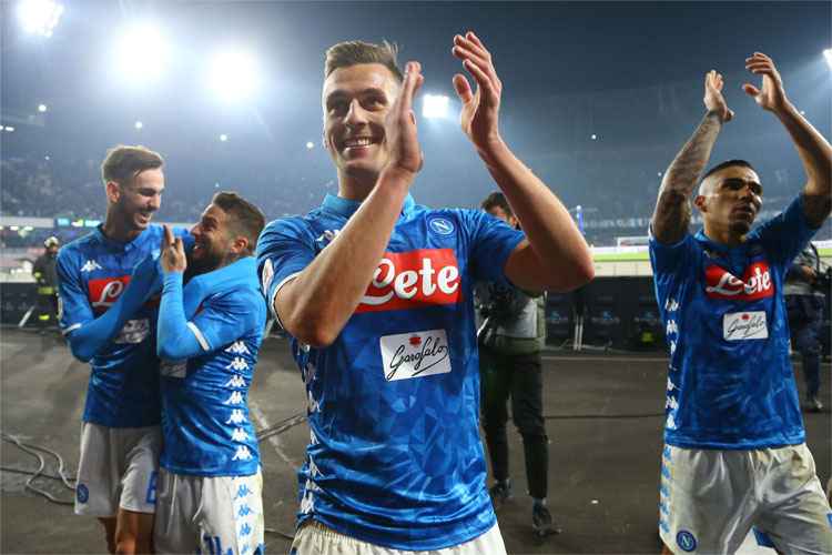 Resultado levou o Napoli a fechar o primeiro turno da competição com 44 pontos