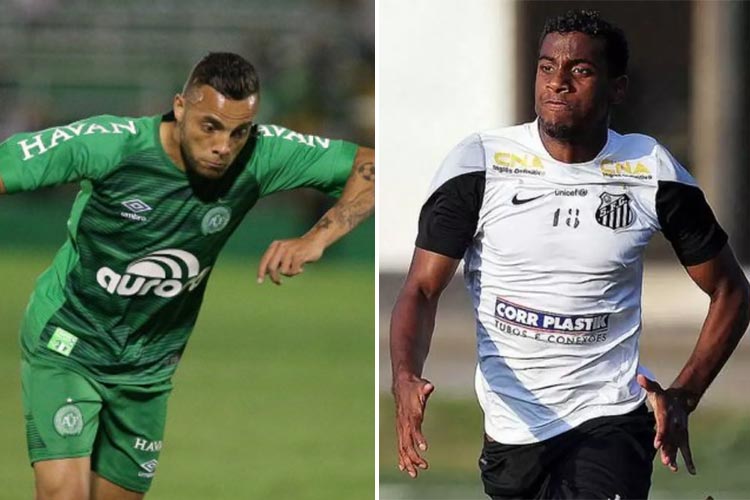 Guilherme (E) e João Igor devem passar por exames médicos para reforçar o Sport em 2019