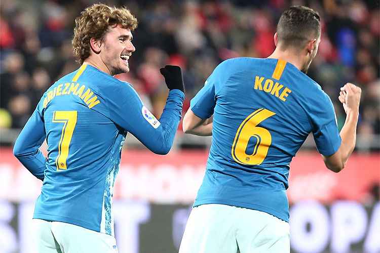Griezmann abriu o placar, mas time colchonero foi surpreendido e tropeçou diante do Girona