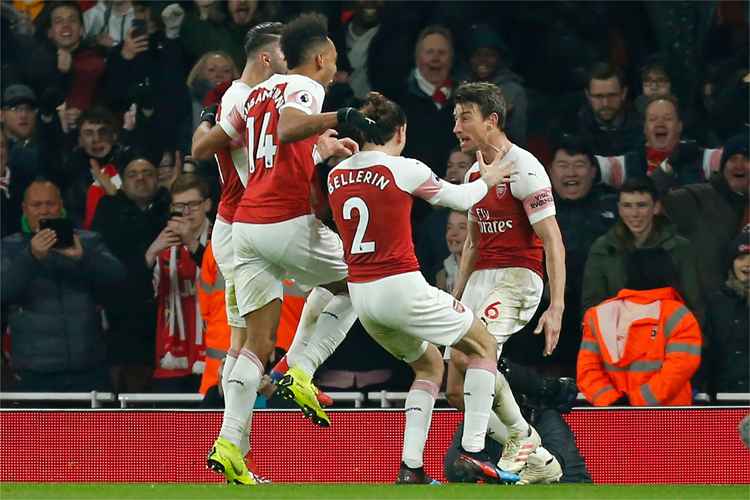 Resultado positivo na gelada noite de sábado em Londres fez o Arsenal se manter na quinta colocação
