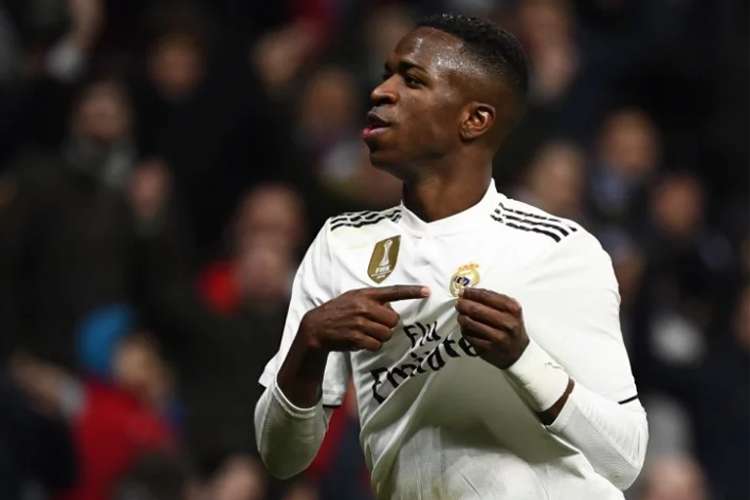 Vinicius Júnior marcou seu primeiro gol em La Liga