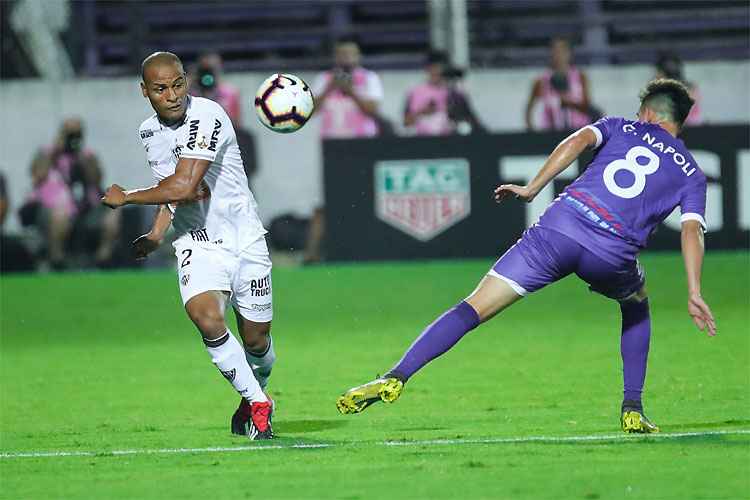 Patric deu sua primeira assistência da temporada no jogo contra o Defensor