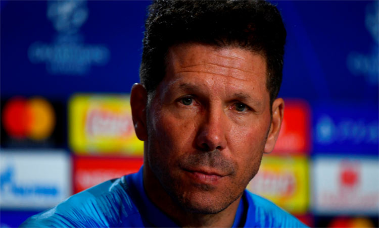 Simeone disse que se excedeu em sua celebração