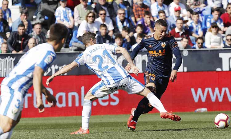 Leganés e Valencia ficaram no empate por 1 a 1 neste domingo