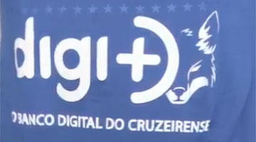 Banco Renner estampará marca Digimais na camisa do Cruzeiro